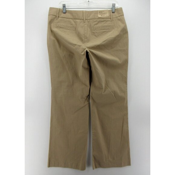 J Crew Pants 10 Short Addison City Fit Trousers Khakis Bootcut NEW - Picture 6 of 11